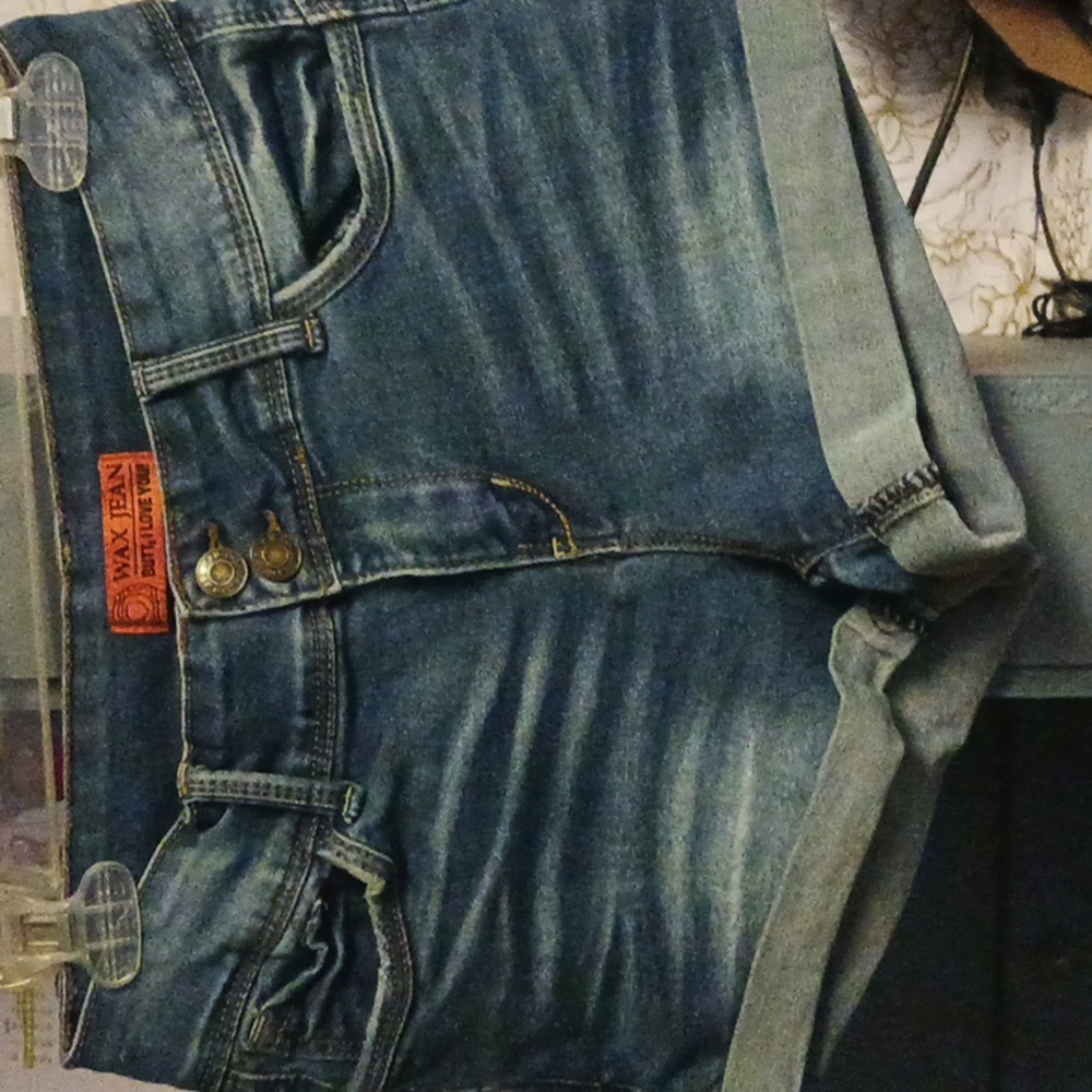 Wax Jean Men's Blue Denim Shorts